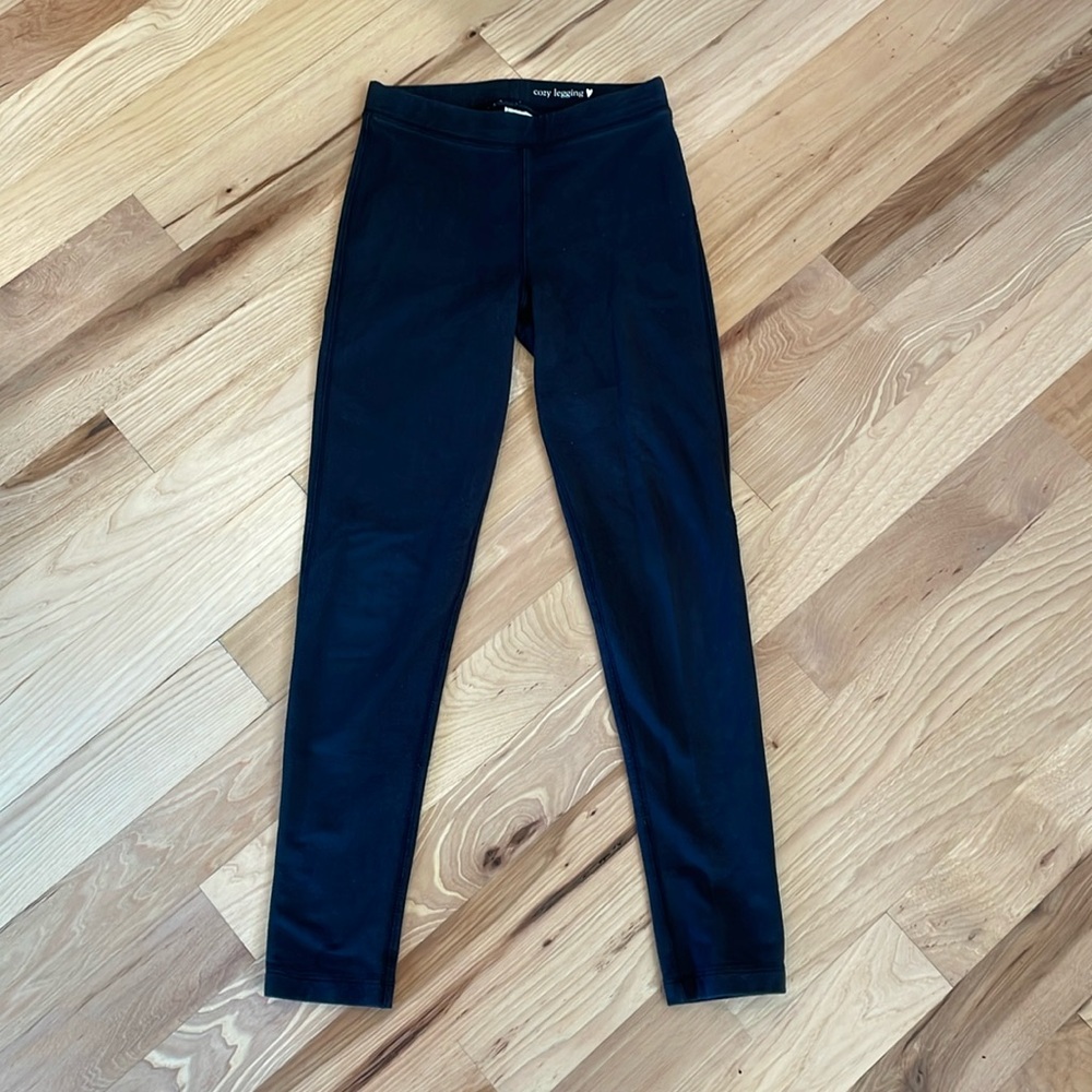 J. Crew Crewcuts black cozy legging - size 14